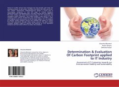 Determination & Evaluation Of Carbon Footprint applied to IT Industry