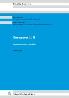 Europarecht II - Epiney, Astrid; Mosters, Robert