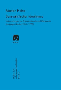 Sensualistischer Idealismus - Heinz, Marion