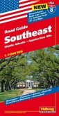 Hallwag USA Road Guide Southeast