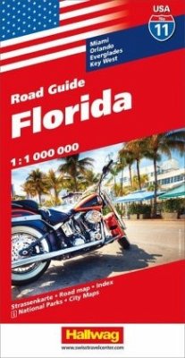 Florida Straßenkarte 1:1 Mio., Road Guide Nr. 11