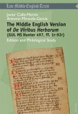 The Middle English Version of &quote;De Viribus Herbarum (GUL MS Hunter 497, ff. 1r-92r)