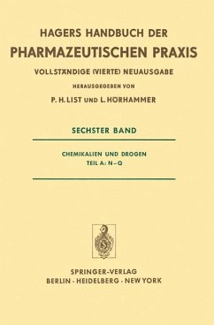 Hagers Handbuch der pharmazeutischen Praxis : Band 6., Chemikalien und Drogen.Teil A: N - Q. - List, P.H. und L. Hörhammer