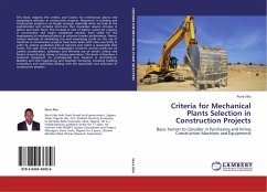Criteria for Mechanical Plants Selection in Construction Projects