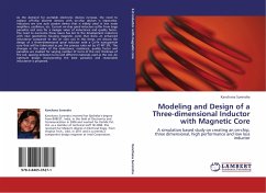 Modeling and Design of a Three-dimensional Inductor with Magnetic Core