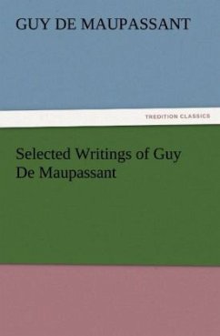 Cover Selected Writings of Guy De Maupassant