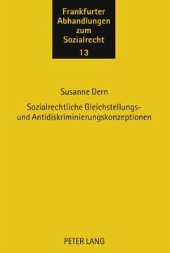 Sozialrechtliche Gleichstellungs- und Antidiskriminierungskonzeptionen - Dern, Susanne