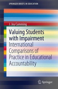 Valuing Students with Impairment - Cumming, J. Joy