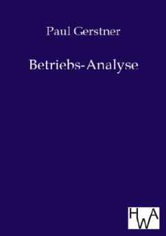 Betriebs-Analyse - Gerstner, Paul