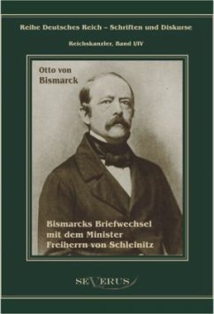Cover Bismarcks Briefwechsel mit dem Minister Freiherrn von Schleinitz