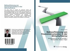 Reklassifizierung von Finanzinstrumenten in der Wirtschaftskrise - Cassano, Michele