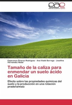 Tamaño de la caliza para enmendar un suelo ácido en Galicia - Álvarez Rodríguez, Esperanza;Viadé Borrego, Ana;Hernández Nistal, Josefina