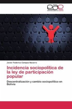 Incidencia sociopolítica de la ley de participación popular - Campos Navarro, Javier Federico