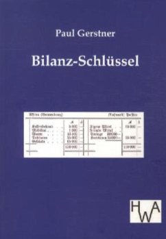 Bilanz-Schlüssel - Gerstner, Paul