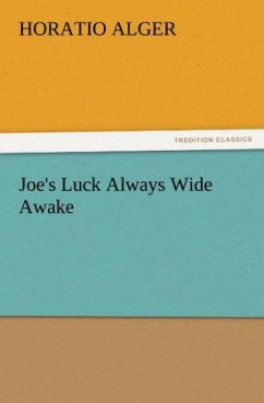 Joe's Luck Always Wide Awake - Alger, Horatio