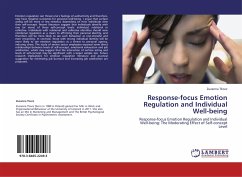 Response-focus Emotion Regulation and Individual Well-being - Tkocz, Zuzanna
