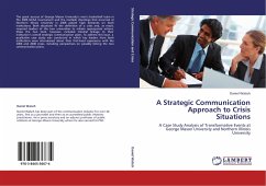 A Strategic Communication Approach to Crisis Situations