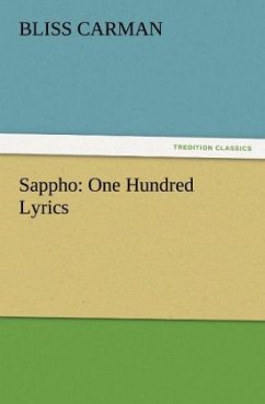 Sappho: One Hundred Lyrics - Carman, Bliss