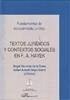 Textos jurídicos y contextos sociales en F. A. Hayek