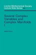 Several Complex Variables and Complex... - Bild 1