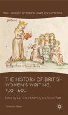 The History of British Women's Writing, 700-1500, Volume One