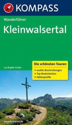 Cover Kompass Wanderführer Kleinwalsertal