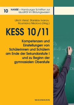 Cover KESS 10/11 - Kompetenzen und Einstellungen von Schülerinnen und Schülern an Hamburger Schulen am Ende der Sekundarstufe