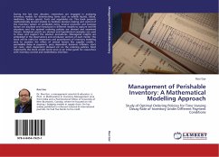 Management of Perishable Inventory: A Mathematical Modelling Approach - Gor, Ravi