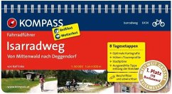 Cover KOMPASS Fahrradführer Isarradweg von Mittenwald nach Deggendorf