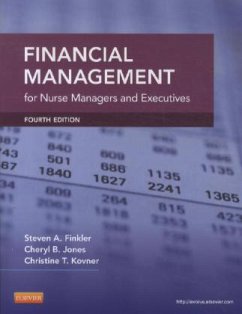 Financial Management for Nurse Managers and Executives - Finkler, Steven A.; Jones, Cheryl; Kovner, Christine T.