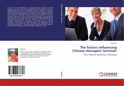 The factors influencing Chinese managers' turnover