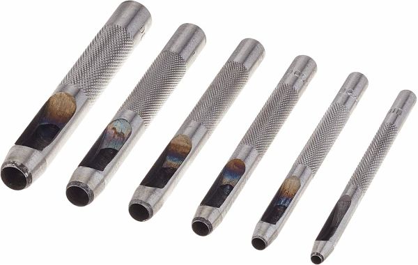 Corvus A600039 - Lochstanzen Set, 3-8 mm, 6 Stück Corvus A600039 - Lochstanzen Set, 3-8 mm, 6 Stück