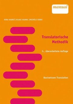 Cover Translatorische Methodik