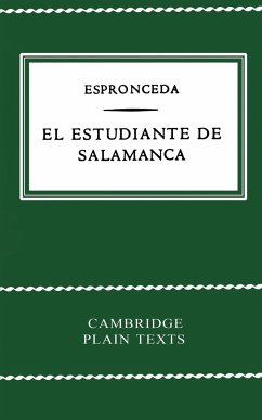 El Estudiante de Salamanca - Espronceda, J. de