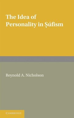 The Idea of Personality in S Fism - Nicholson, Reynold Alleyne