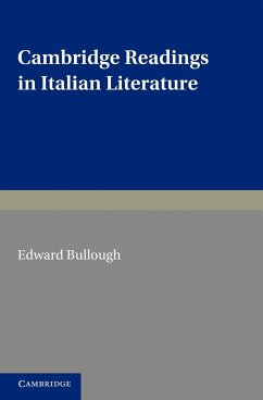 Cambridge Readings in Italian Literature