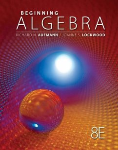 Beginning Algebra - Aufmann, Richard N.; Lockwood, Joanne