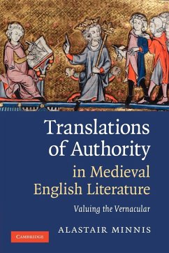 Translations of Authority in Medieval English Literature - Minnis, Alastair