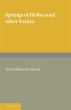 Springs of Hellas and Other Essays by... - Bild 1