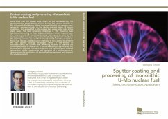 Sputter coating and processing of monolithic U-Mo nuclear fuel - Schmid, Wolfgang