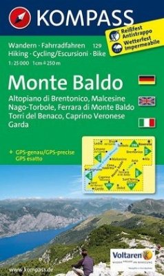 Cover Kompass Karte Monte Baldo