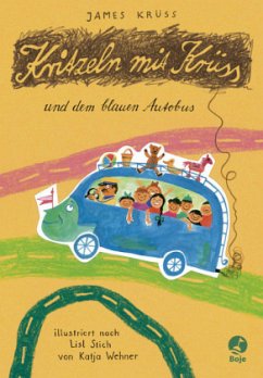 Cover Kritzeln mit Krüss und dem blauen Autobus