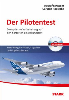 Der Pilotentest, m. CD-ROM - Hesse, Jürgen; Schrader, Hans-Christian; Roelecke, Carsten