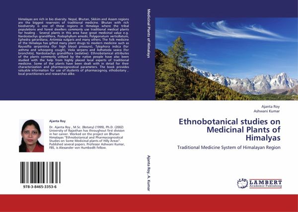 Ethnobotanical studies on Medicinal Plants of Himalyas Ethnobotanical studies on Medicinal Plants of Himalyas