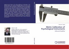 Cover Metric Calibration of Psychological Instruments