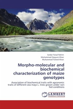 Morpho-molecular and biochemical characterization of maize genotypes
