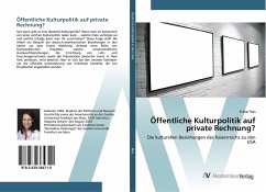 Cover Öffentliche Kulturpolitik auf private Rechnung?