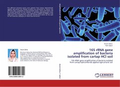 16S rRNA gene amplification of bacteria isolated from cartap HCl soil - Zahra, Anum; Iqbal, Tahir