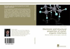 Electronic and structural properties of metal-organic interfaces - Bröker, Benjamin