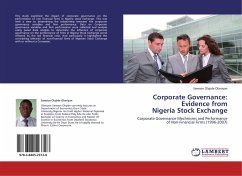 Corporate Governance: Evidence from Nigeria Stock Exchange - Olaniyan, Samson Olajide